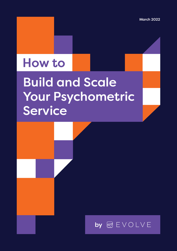 How to build and scale your psychometric business - Front Cover